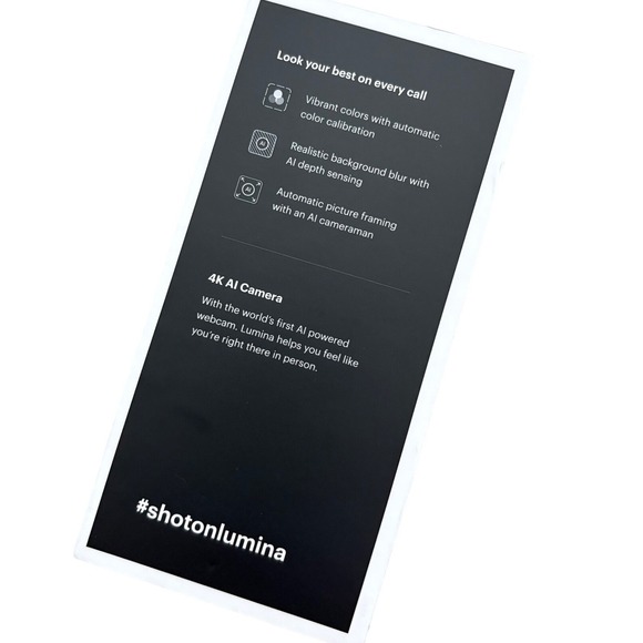 Lumina NIB 4K Studio Quality Webcam - Picture 14 of 16